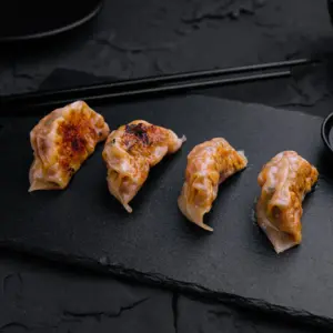 Grilled Gyoza Salmon